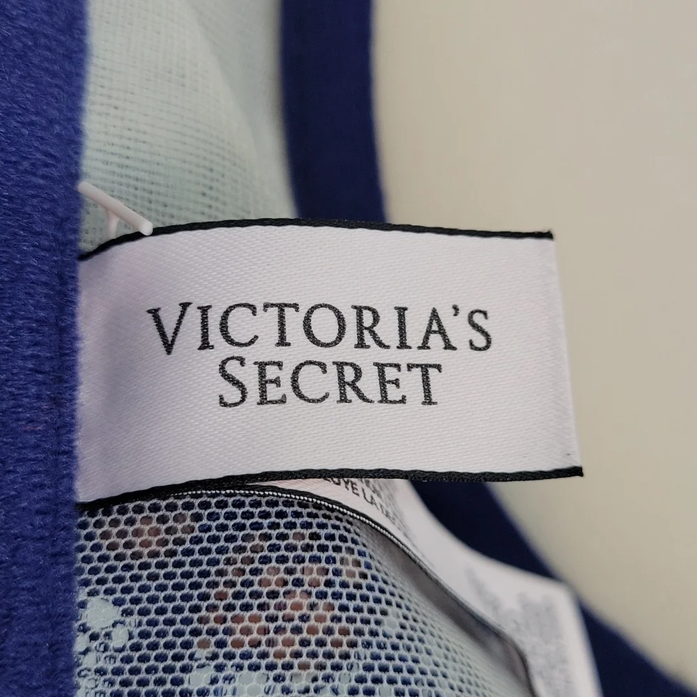 Victoria's Secret navy blue lace Corset Bra - Picture 5 of 10